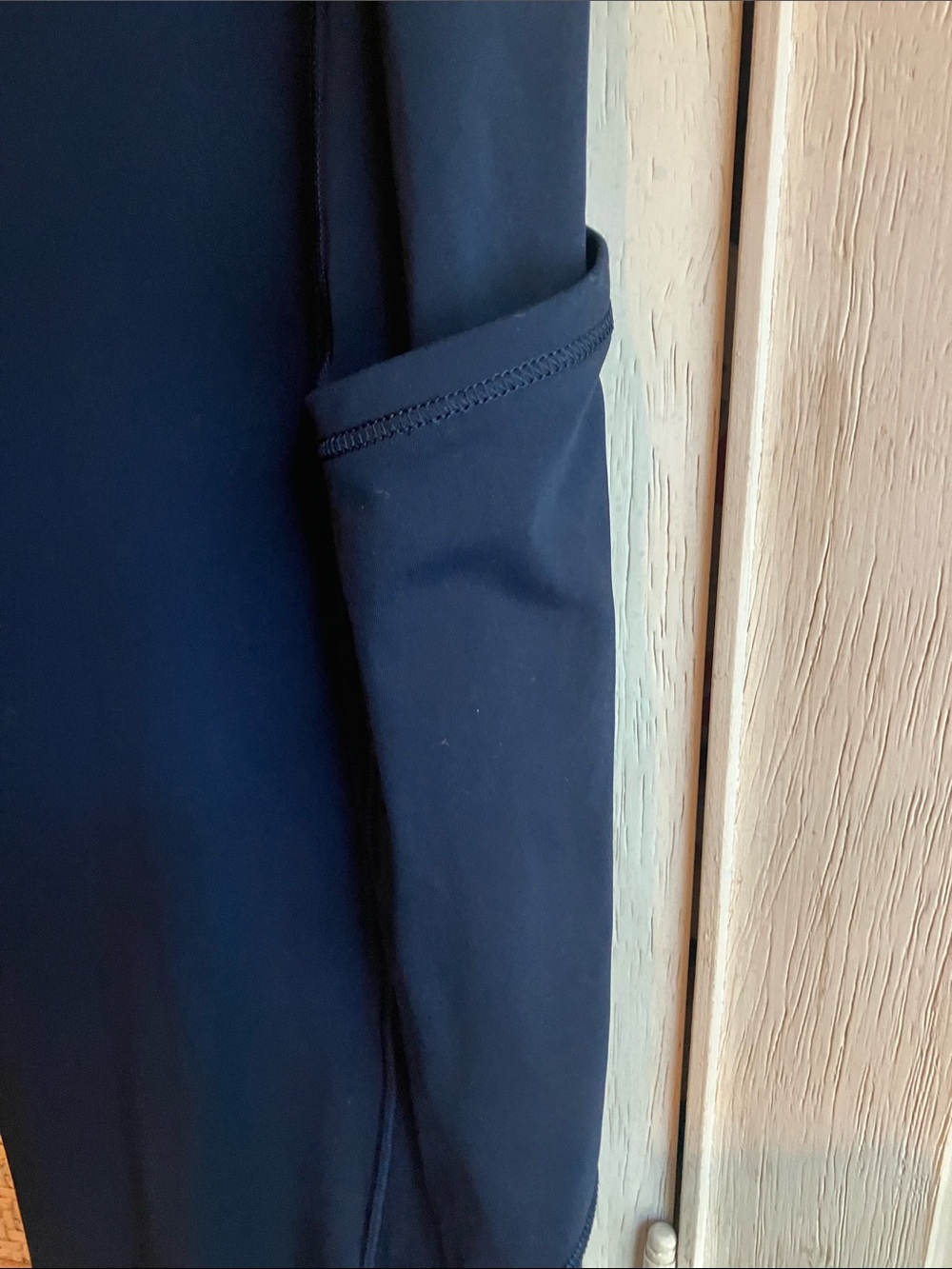 Lululemon Fast & Free Leggings Size 8 Navy - Picture 2 of 5